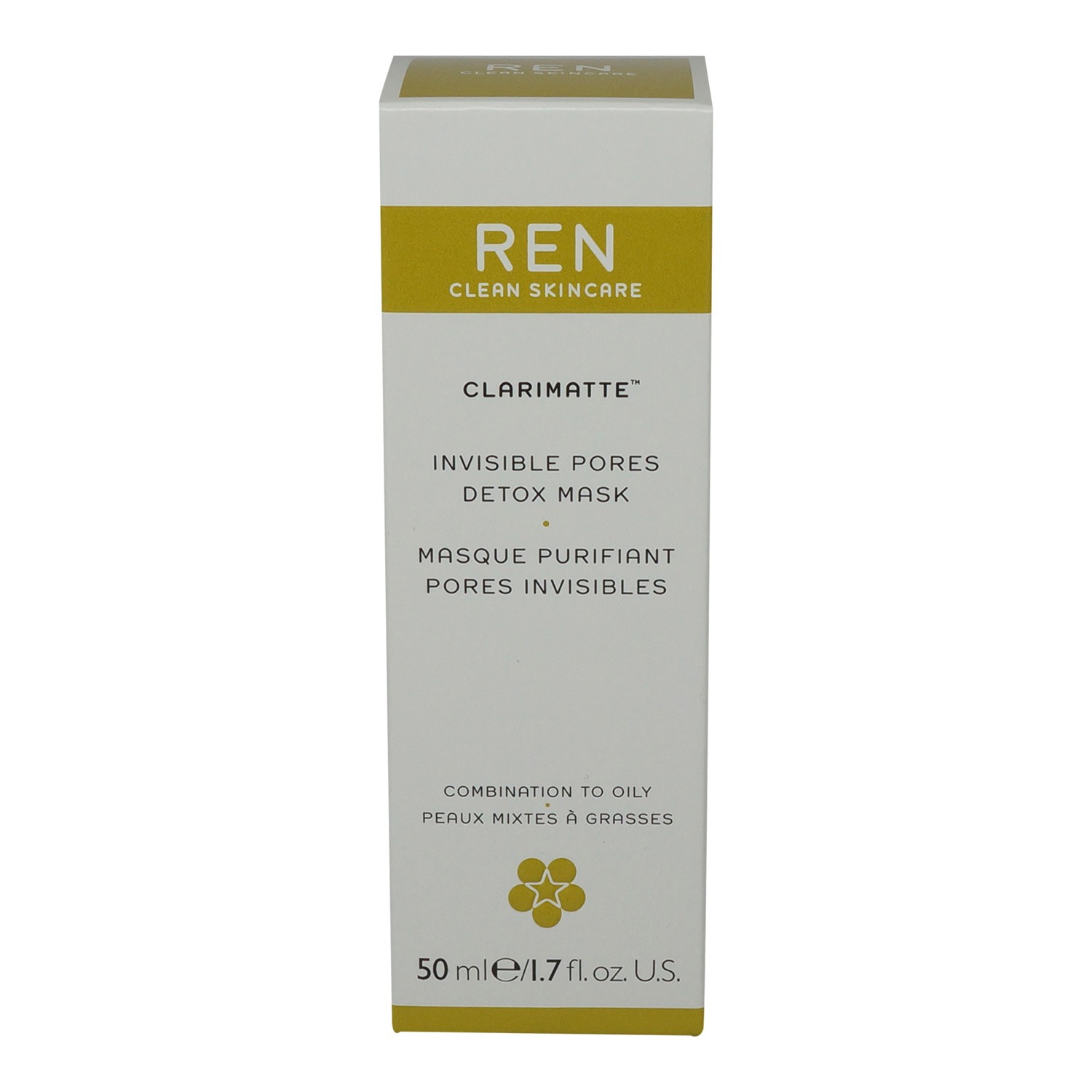 REN Skincare Clarimatte Invisible Pores Detox Mask 50ml/1.7Oz by REN