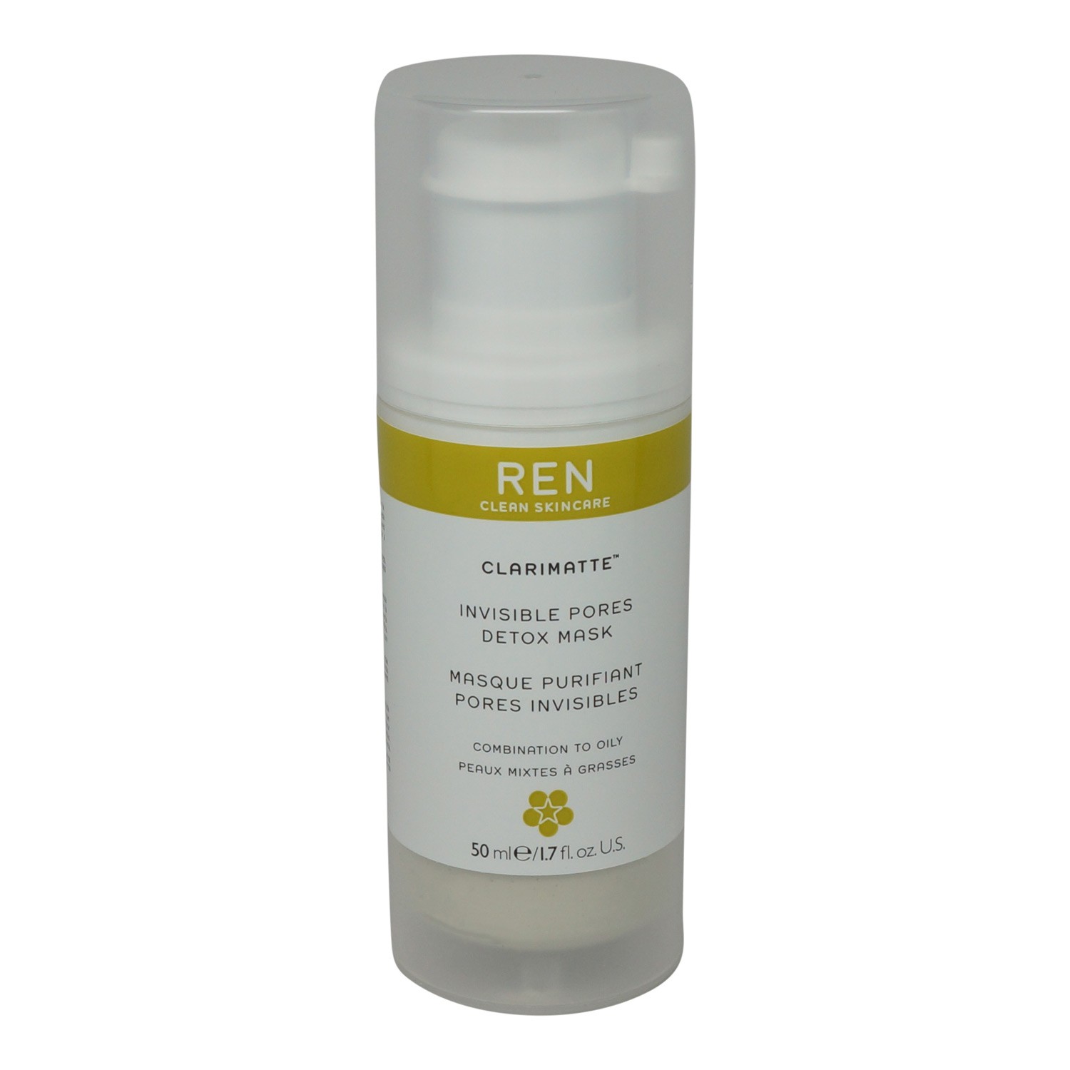 REN Skincare Clarimatte Invisible Pores Detox Mask 50ml/1.7Oz by REN