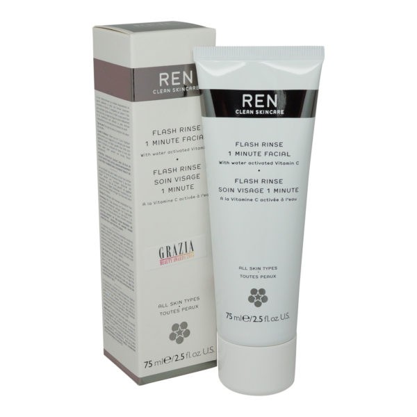 REN Skincare Flash Rinse 1 Minute Facial - 2.5 Oz