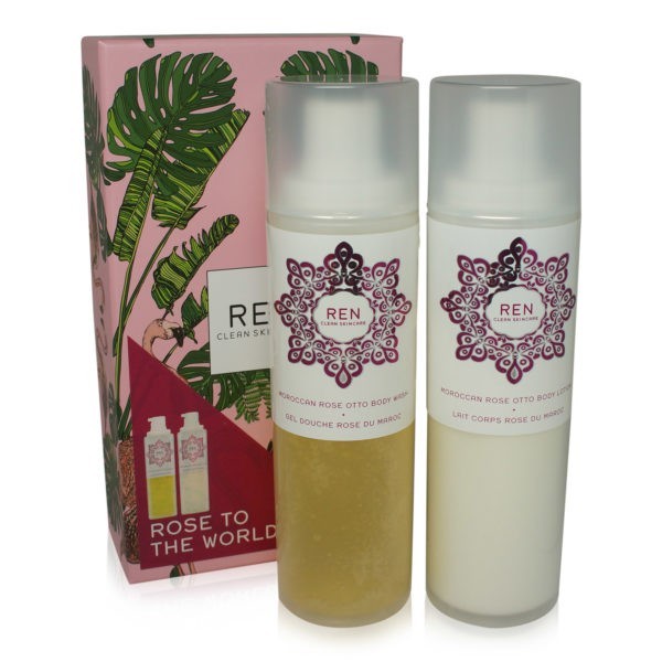 REN Rose to the World Duo 200ml of each