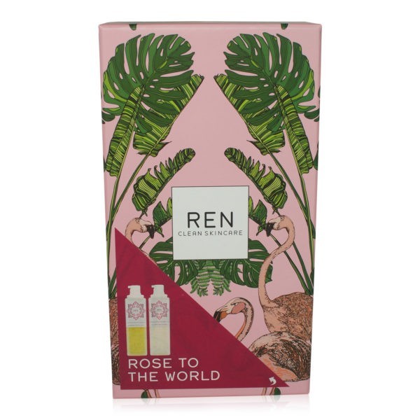 REN Rose to the World Duo 200ml of each