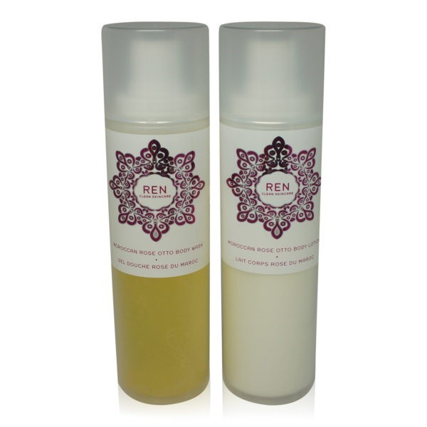 REN Rose to the World Duo 200ml of each