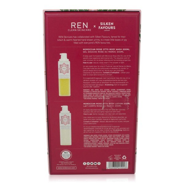 REN Rose to the World Duo 200ml of each