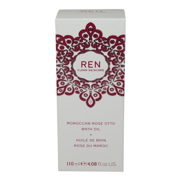REN Skincare Moroccan Rose Otto Bath Oil 4.08 Oz