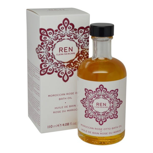 REN Skincare Moroccan Rose Otto Bath Oil 4.08 Oz