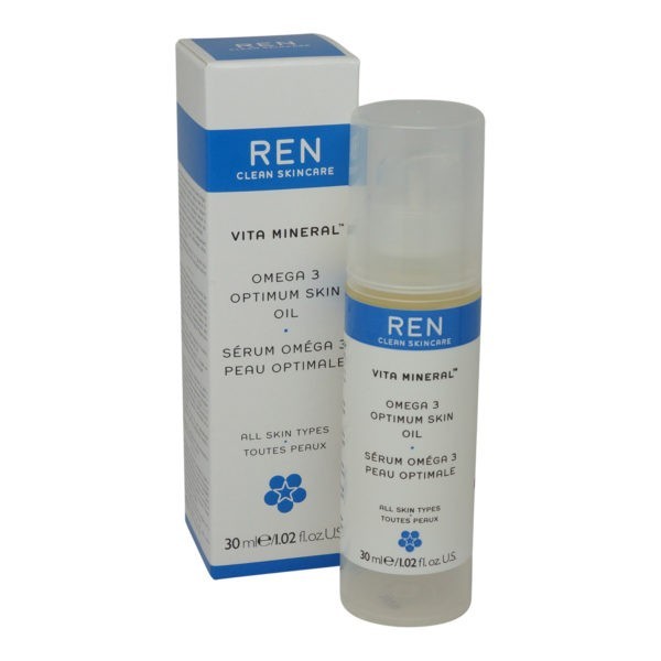 REN Skincare Vita Mineral Omega 3 Optimum Skin Serum-1.02 Oz