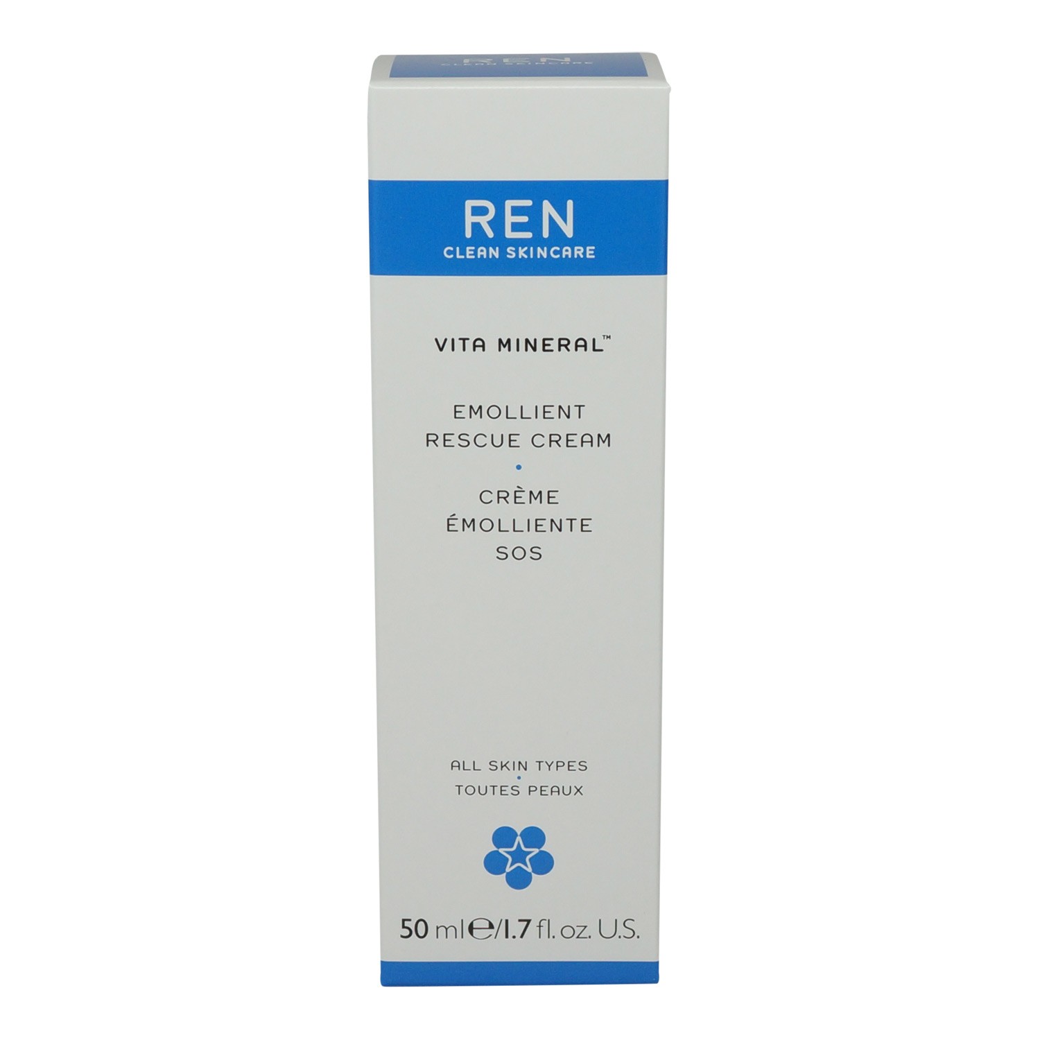 REN Skincare Vita Mineral Emollient Rescue Cream (All Skin Types) 50Ml/1.7Oz