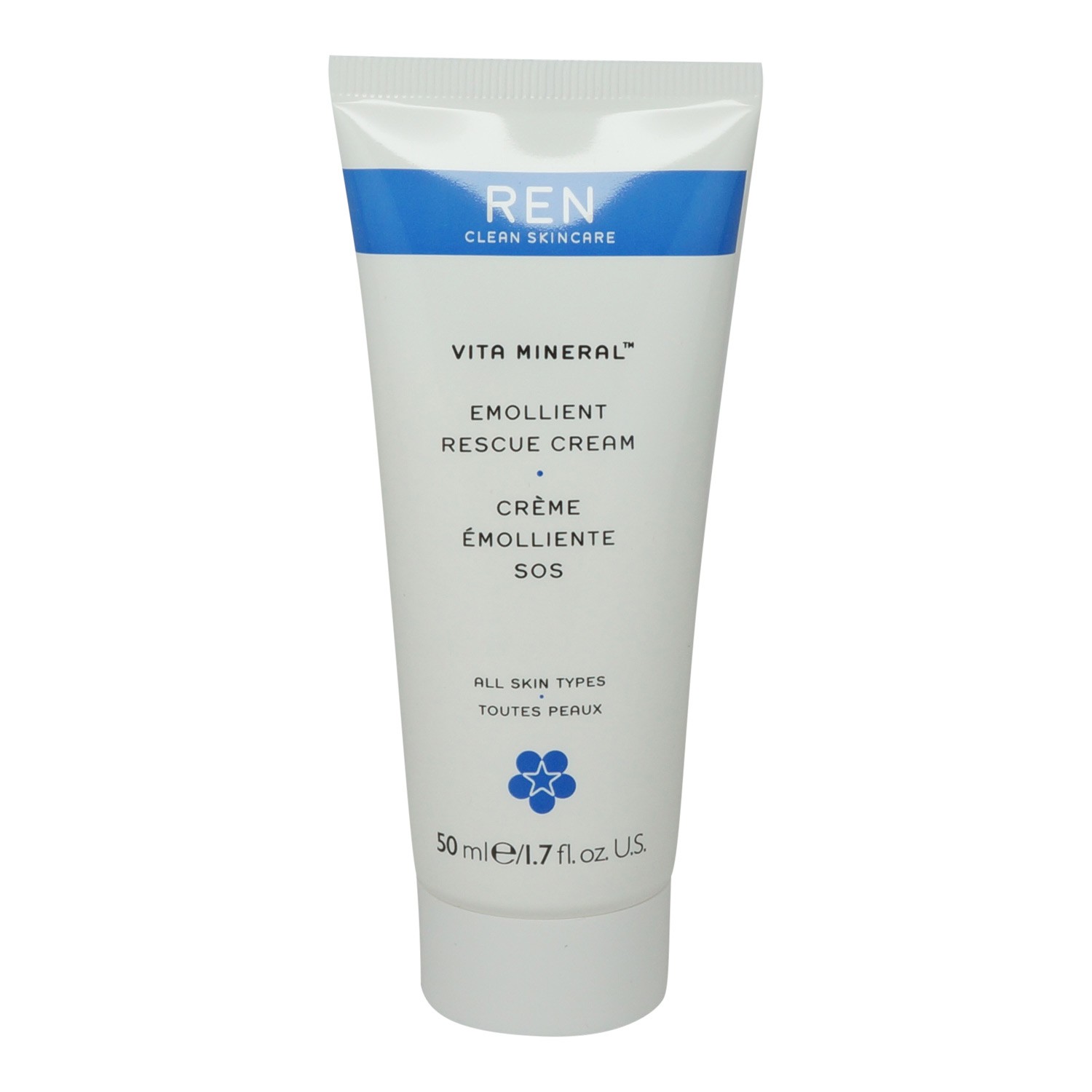 REN Skincare Vita Mineral Emollient Rescue Cream (All Skin Types) 50Ml/1.7Oz