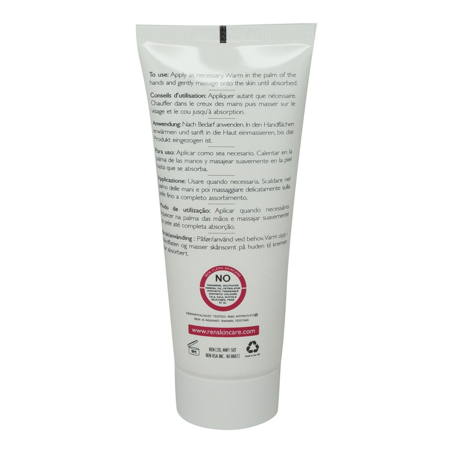 REN Skincare Vita Mineral Emollient Rescue Cream (All Skin Types) 50Ml/1.7Oz