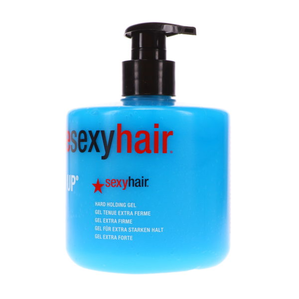 Style Sexy Hair Hard Up Gel - Shine 9 / Hold 10 16.9-Oz Pump Bottle