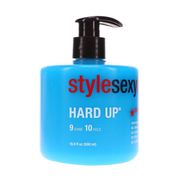 Style Sexy Hair Hard Up Gel - Shine 9 / Hold 10 16.9-Oz Pump Bottle