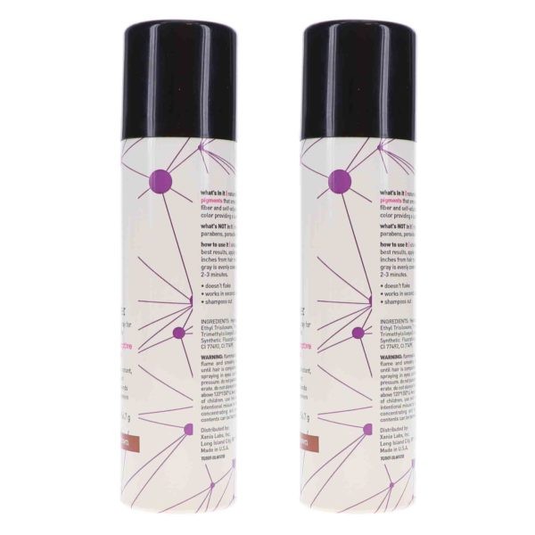 Style Edit Medium Brown Root Concealer Touch Up Spray 2 oz 2 Pack