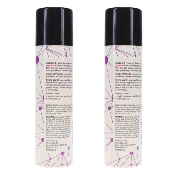 Style Edit Medium Brown Root Concealer Touch Up Spray 2 oz 2 Pack