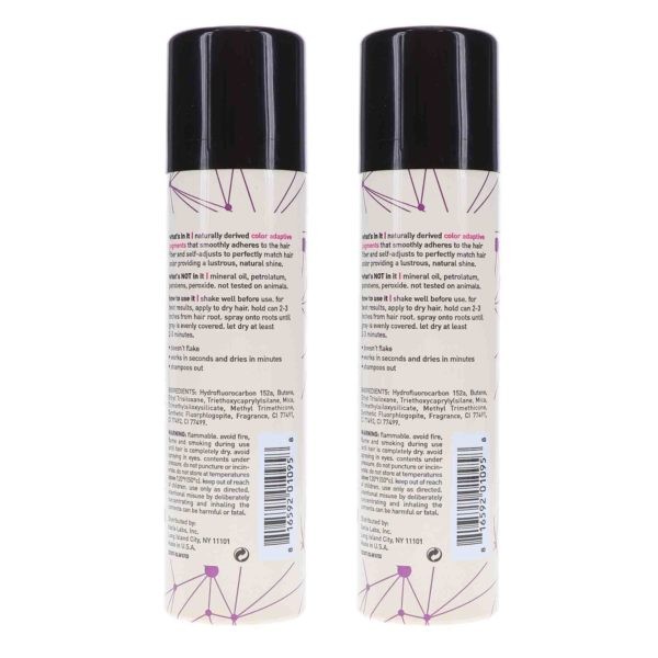 Style Edit Medium Brown Root Concealer Touch Up Spray 2 oz 2 Pack