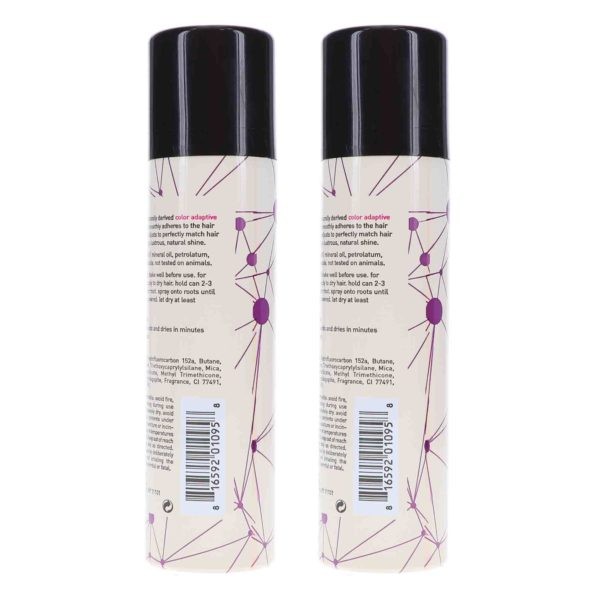 Style Edit Medium Brown Root Concealer Touch Up Spray 2 oz 2 Pack
