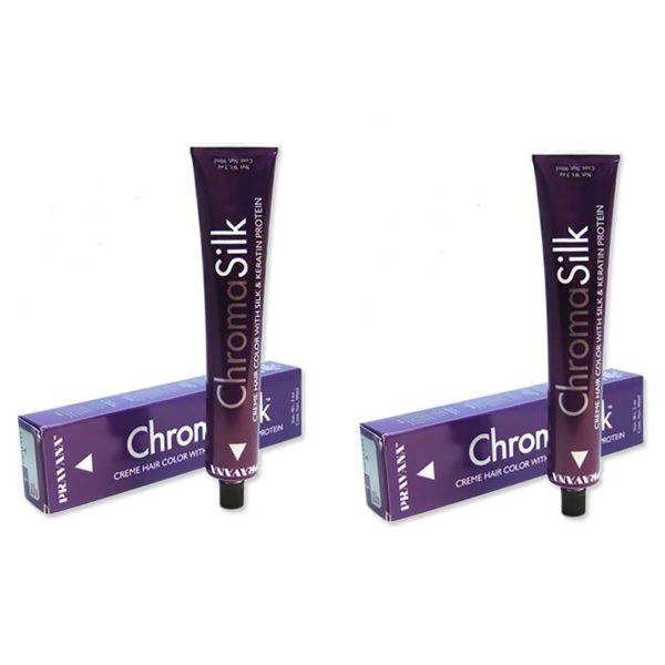 PRAVANA ChromaSilk Hair Color-Dark Intense Red Blonde 3 Oz- 2 Pack