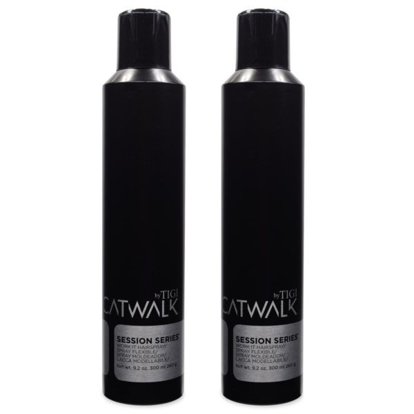 TIGI Catwalk Session Series Work It Hairspray 9.2 Oz - 2 Pack