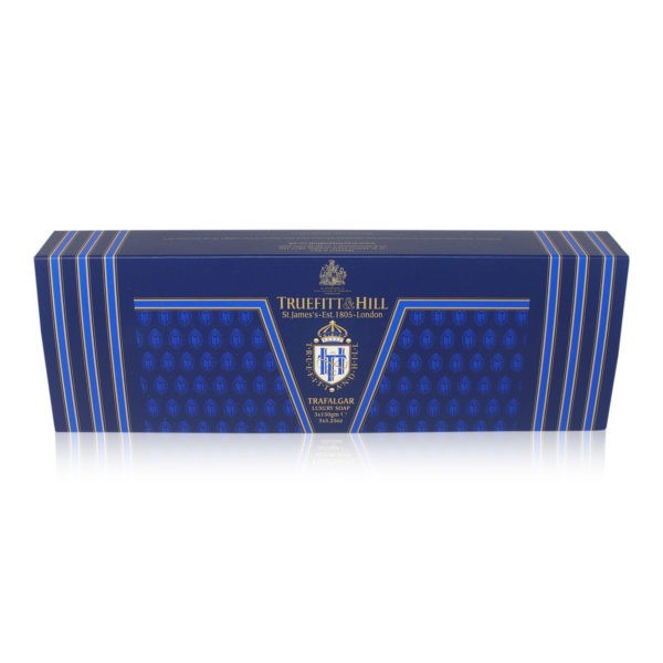 Truefitt & Hill Trafalgar Luxury Soap 3 X 5.25 oz.
