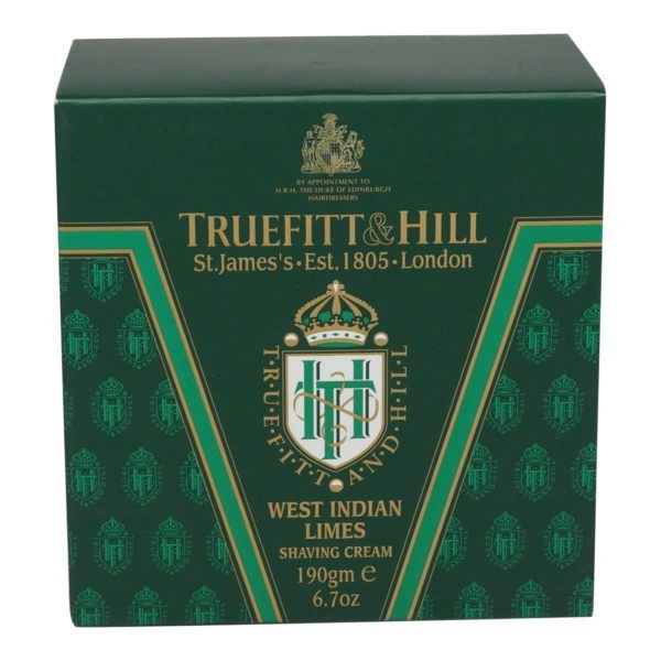 Truefitt & Hill Shave Cream Tub West Indian Lime 6.7 oz.