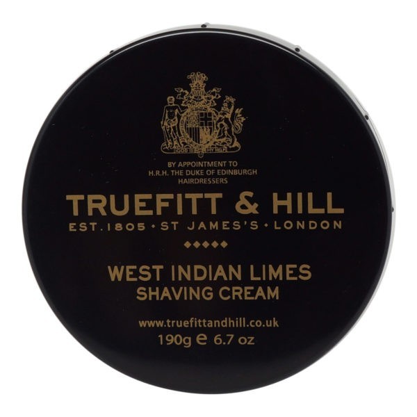 Truefitt & Hill Shave Cream Tub West Indian Lime 6.7 oz.