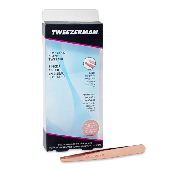 Tweezerman Rose Gold Slant Tweezer