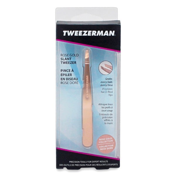 Tweezerman Rose Gold Slant Tweezer