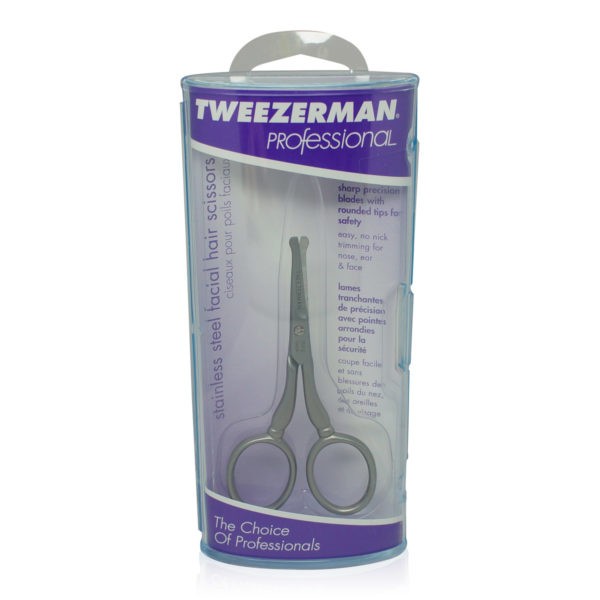 Tweezerman Facial Hair Scissors - Professional