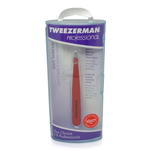 Tweezerman Slant Tweezer Signature Red