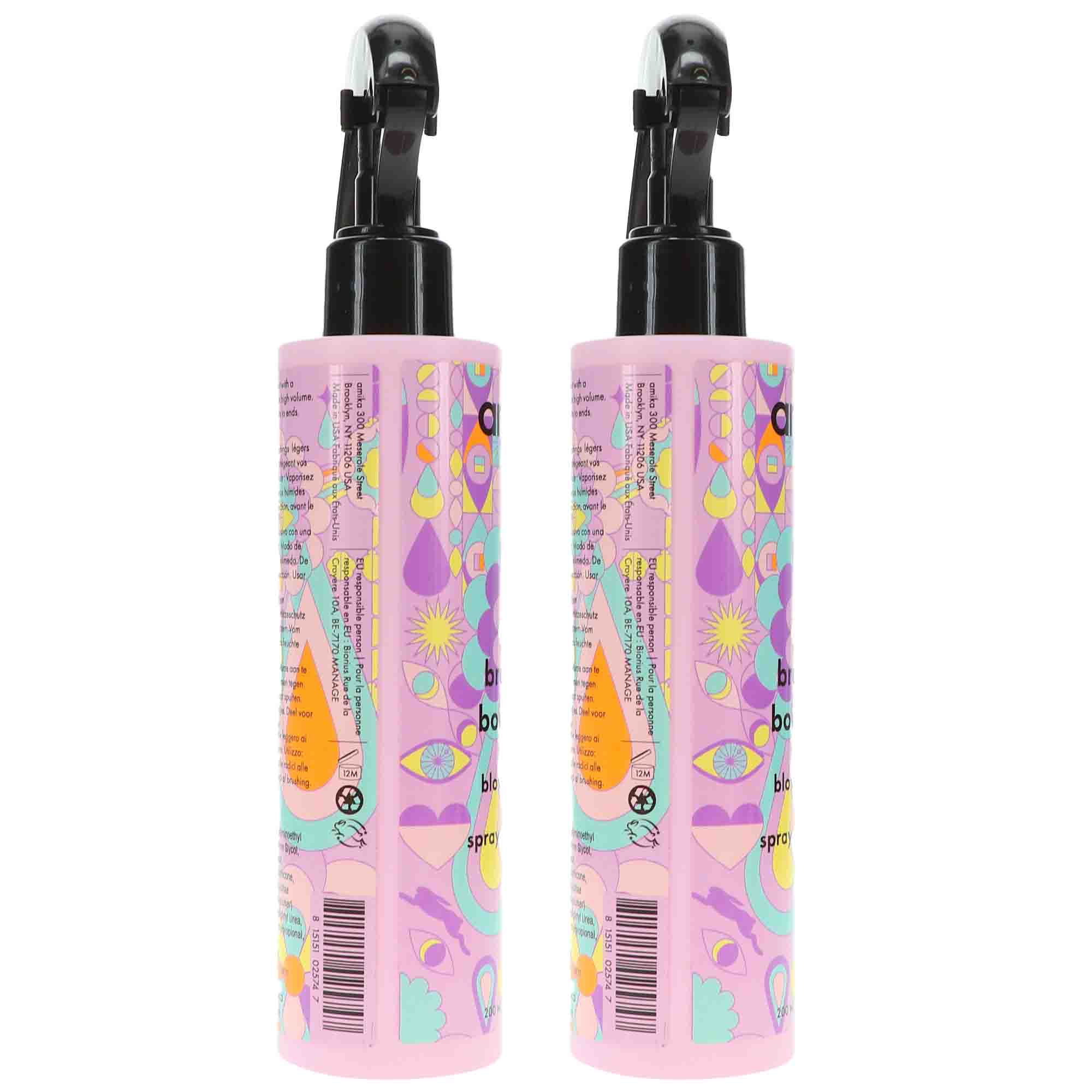 Amika Brooklyn Bombshell Blowout Volume Spray, 6.7 oz. 2 Pack