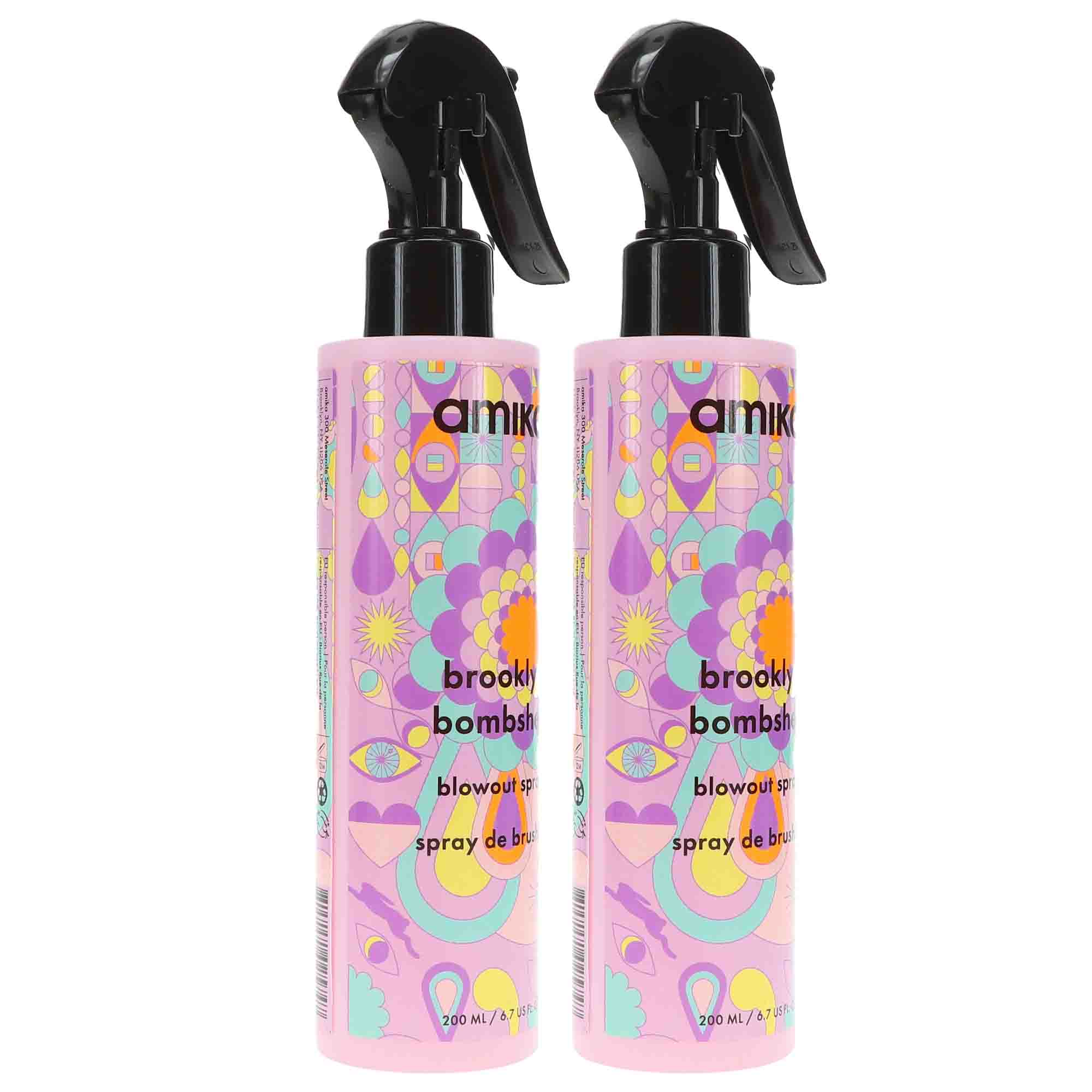 Amika Brooklyn Bombshell Blowout Volume Spray, 6.7 oz. 2 Pack
