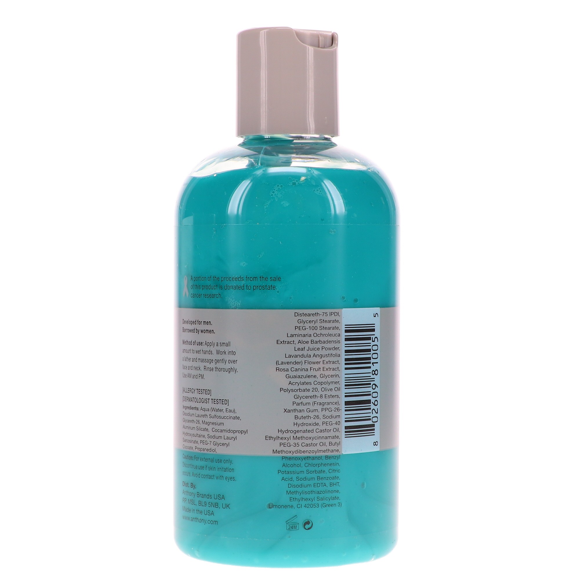 Anthony Algae Facial Cleanser, 8 oz.