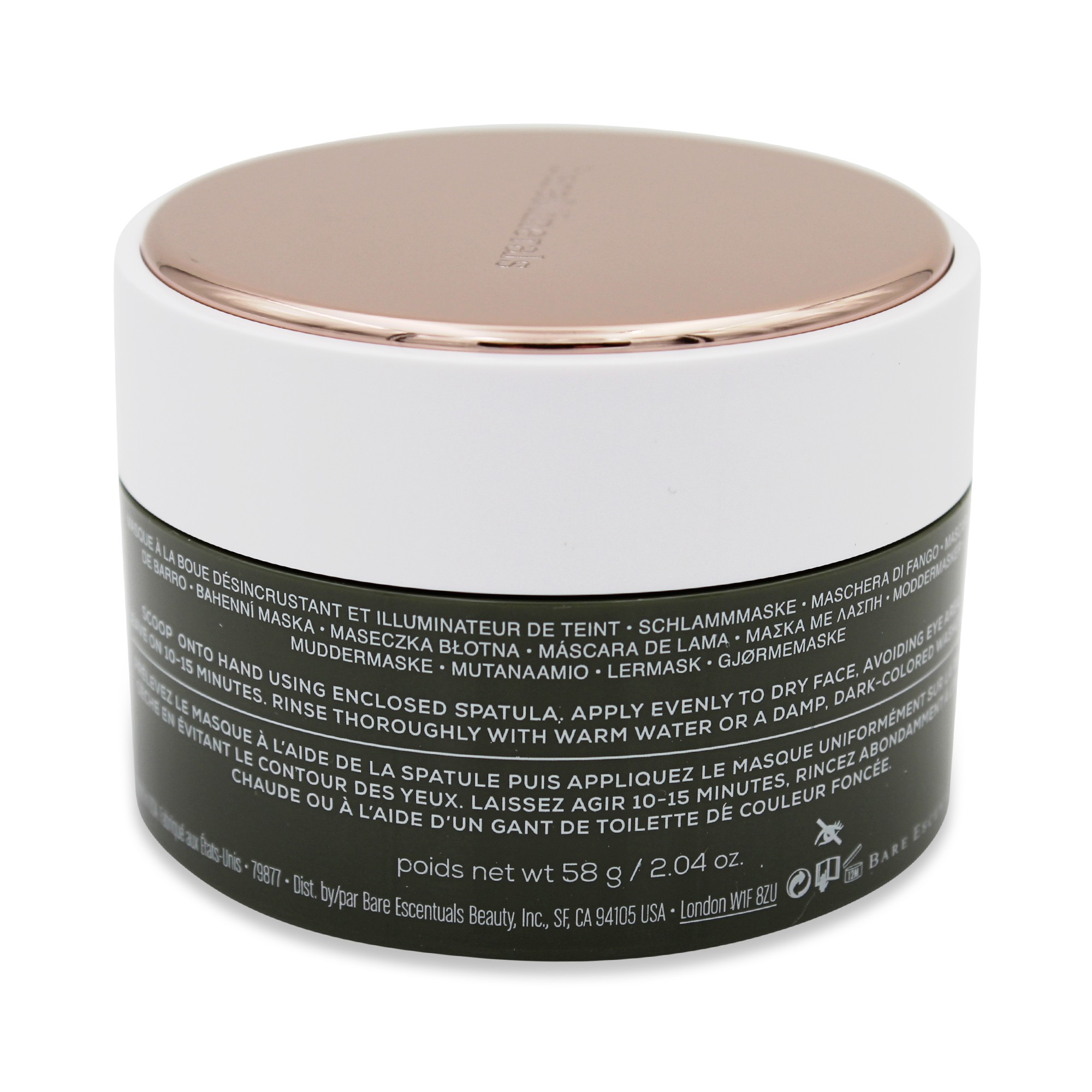 bareMinerals Dirty Detox Skin Glowing and Refining Mud Mask 2.04 oz
