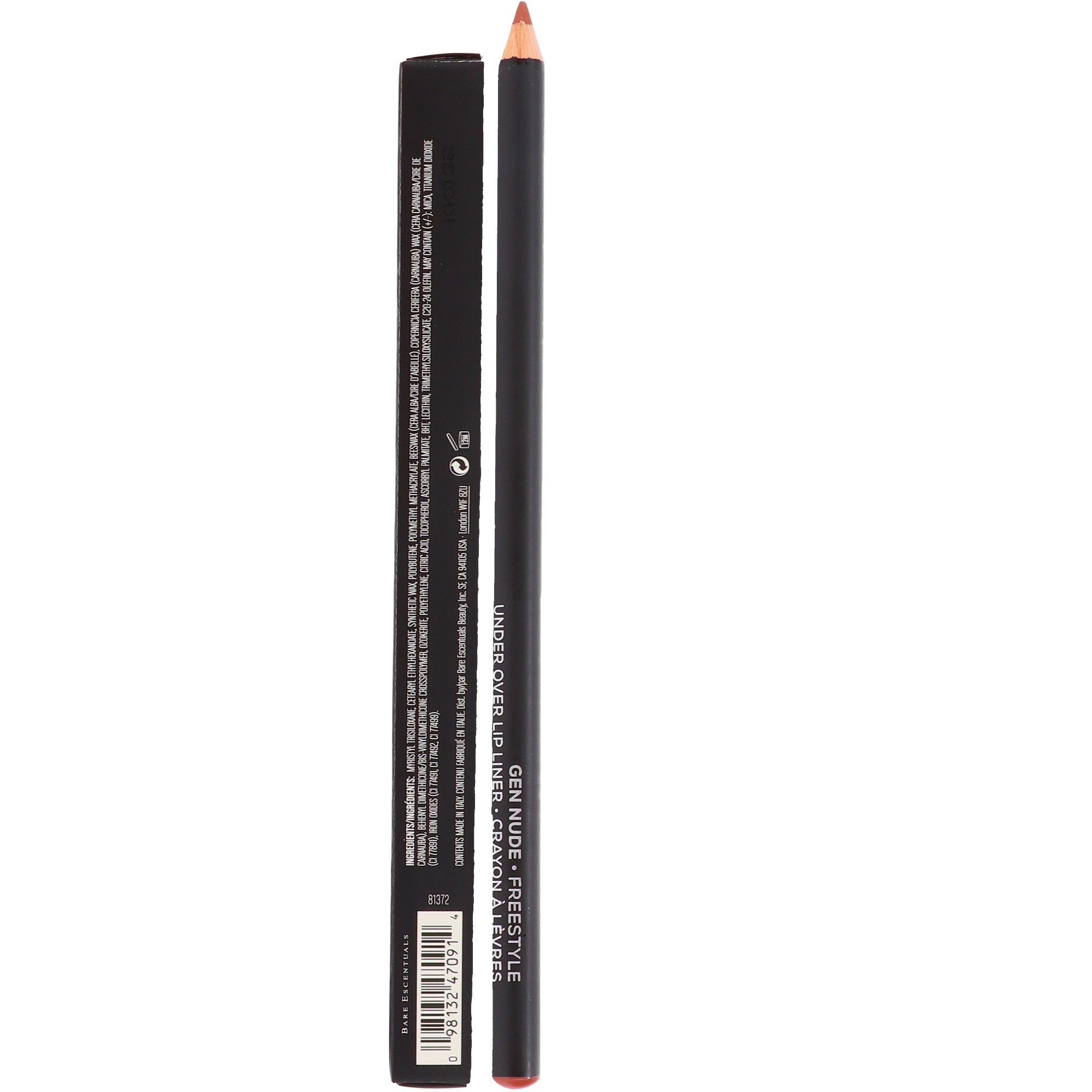 bareMinerals Gen Nude Under Over Lip Liner Freestyle 0.05 oz