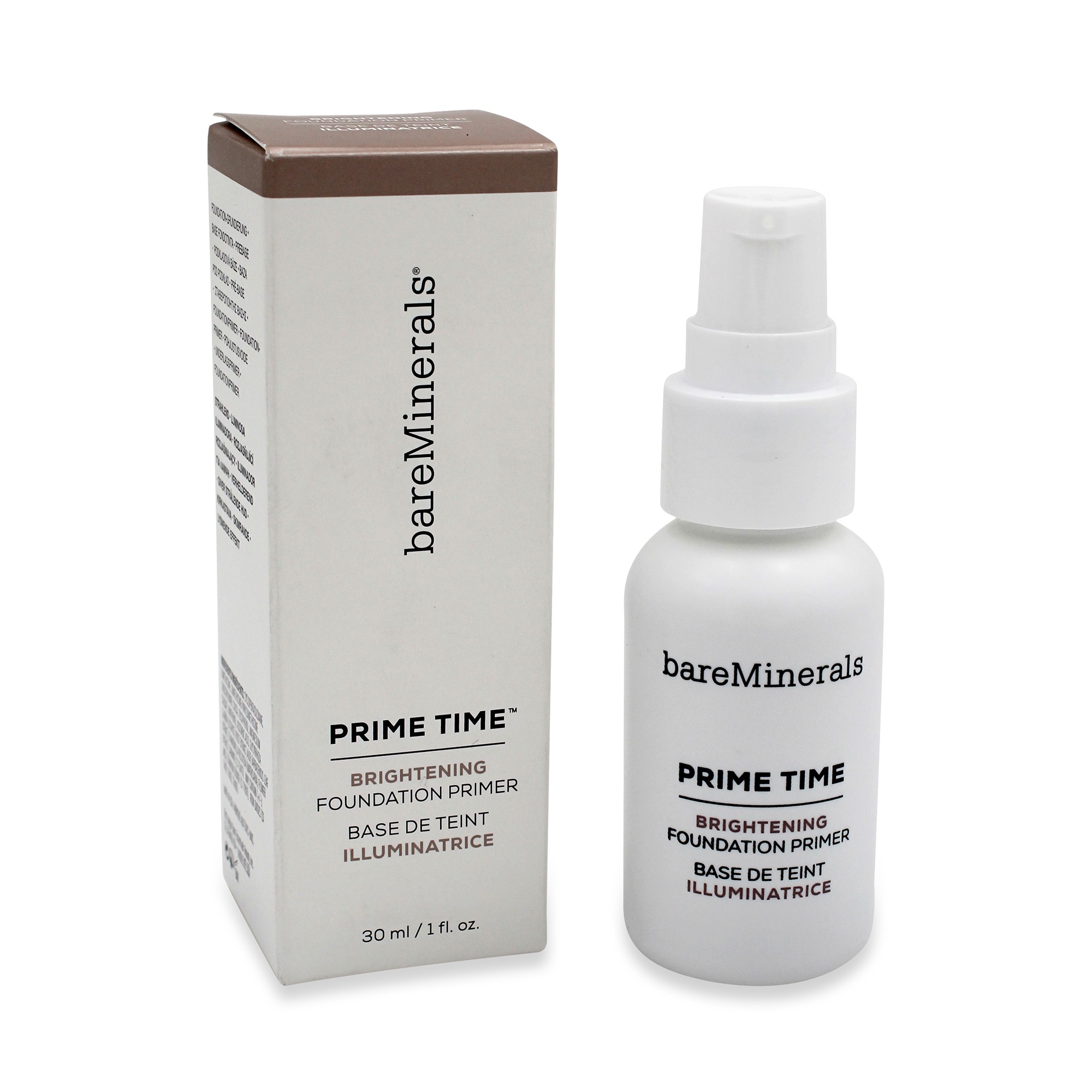 bareMinerals Prime Time Brightening Foundation Primer 1 oz Beauty