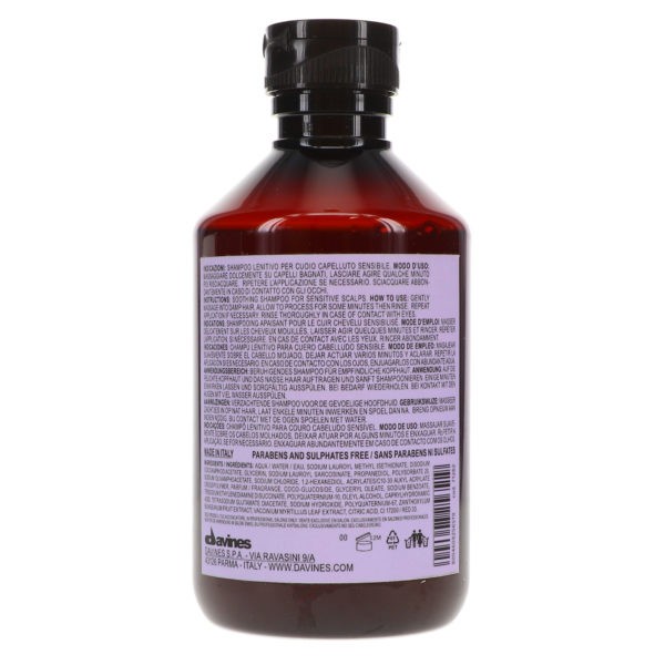 Davines Calming Shampoo 8.5 oz.