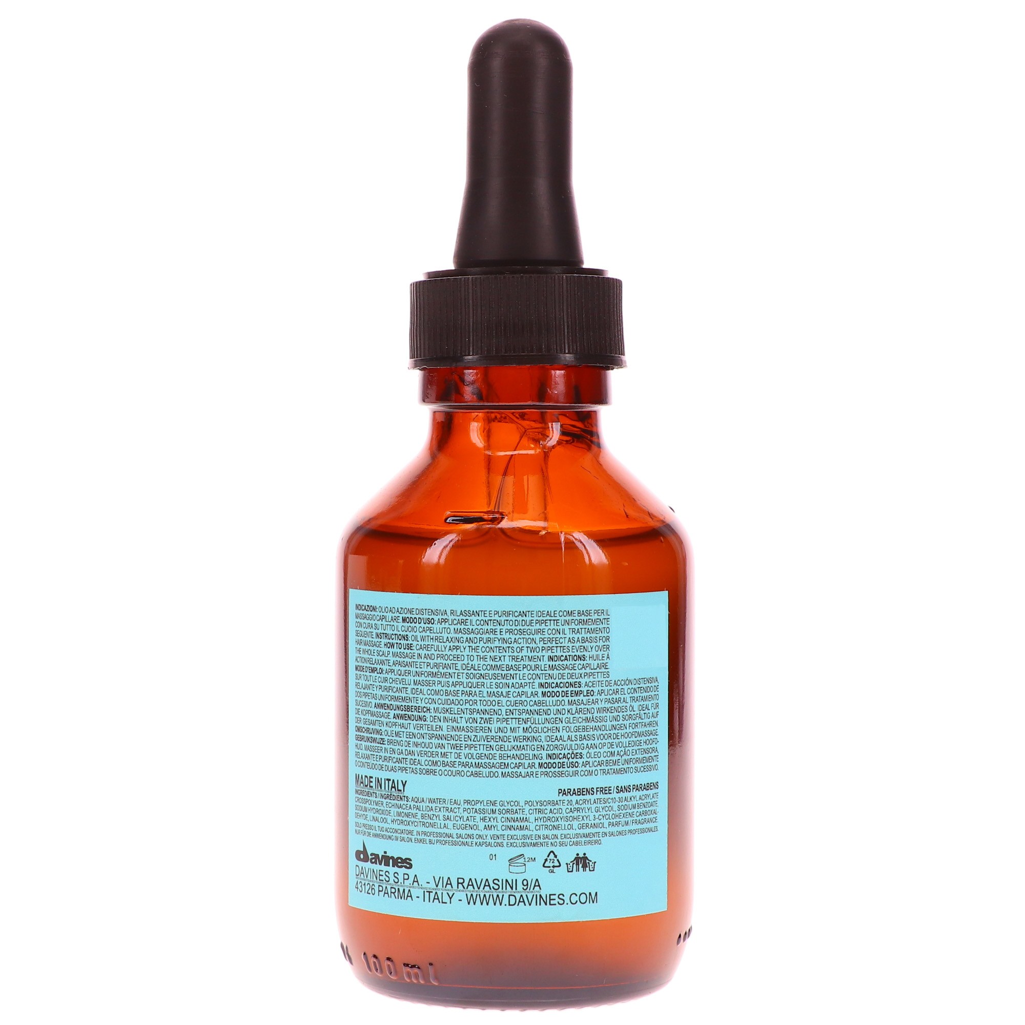 Davines NT Well-Being Massage Oil 3.38 oz.