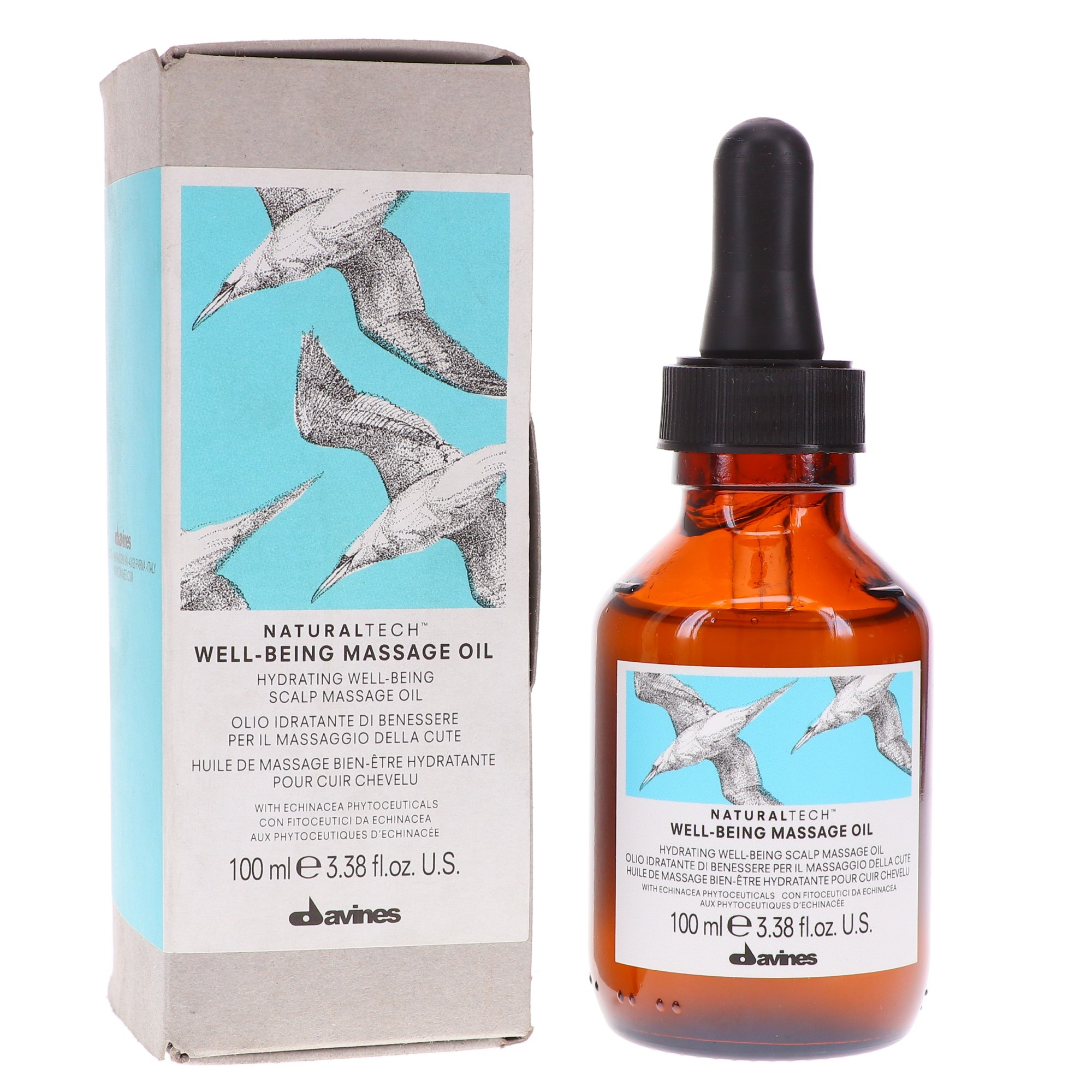 Davines NT Well-Being Massage Oil 3.38 oz.