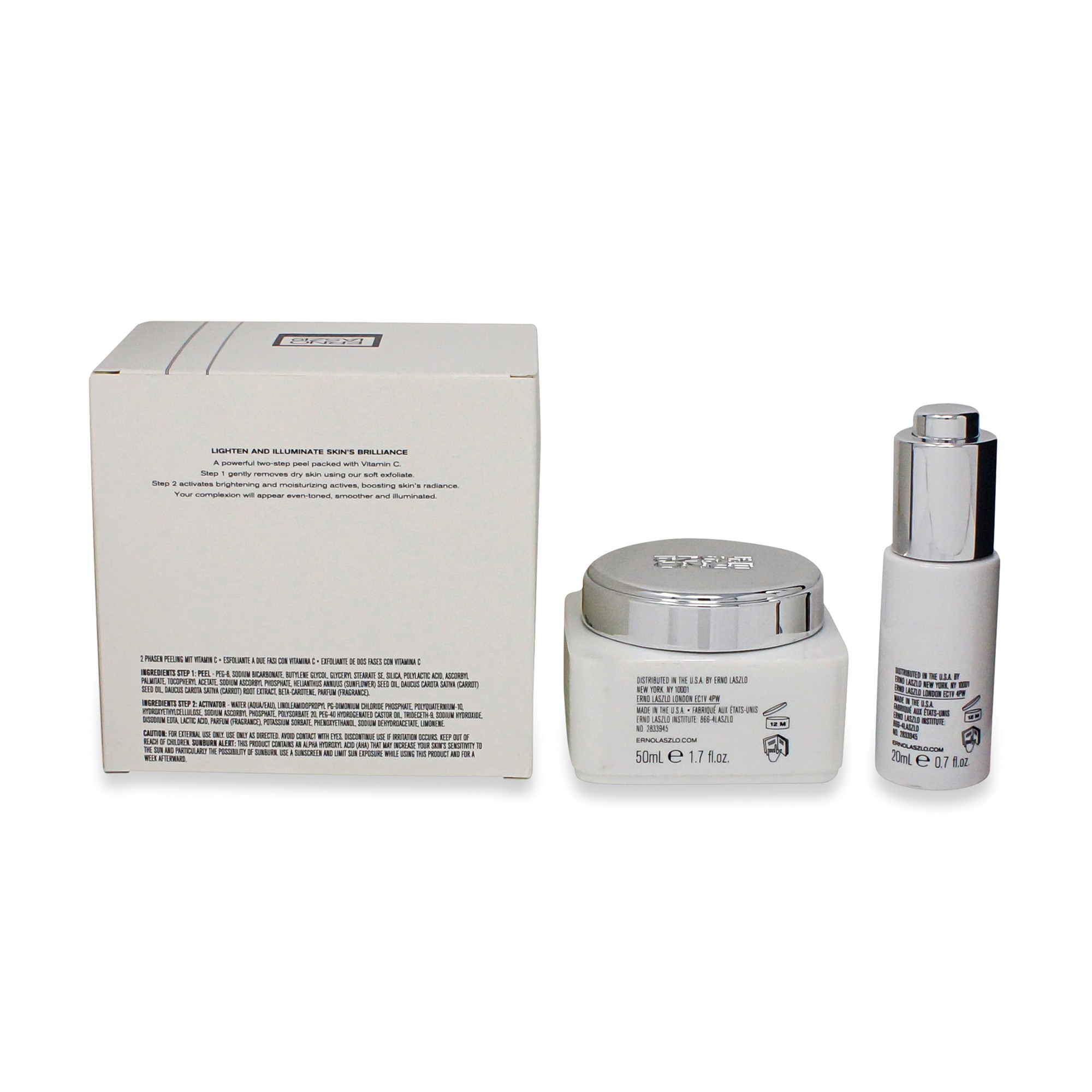 Erno Laszlo White Marble Dual Phase Vitamin C Peel, 2.4 oz.