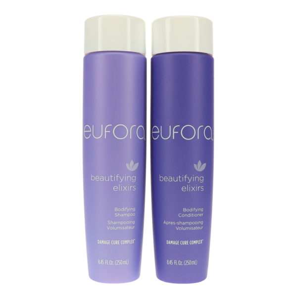 Eufora Beautifying Elixirs Bodifying Shampoo 8.45 oz & Beautifying Elixirs Bodifying Conditioner 8.45 oz Combo Pack