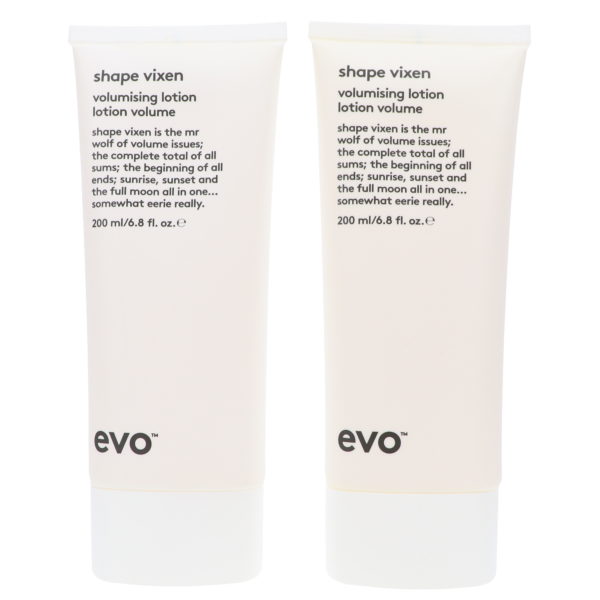 EVO Shape Vixen Volumising Lotion 6.8 Oz - 2 Pack