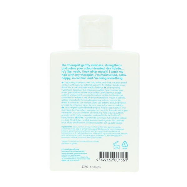 EVO The Therapist Hydrating Shampoo 10.1 Oz