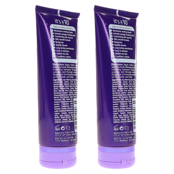 It's a 10 Silk Express Miracle Intensive Hand Cream 4 oz 2 Pack