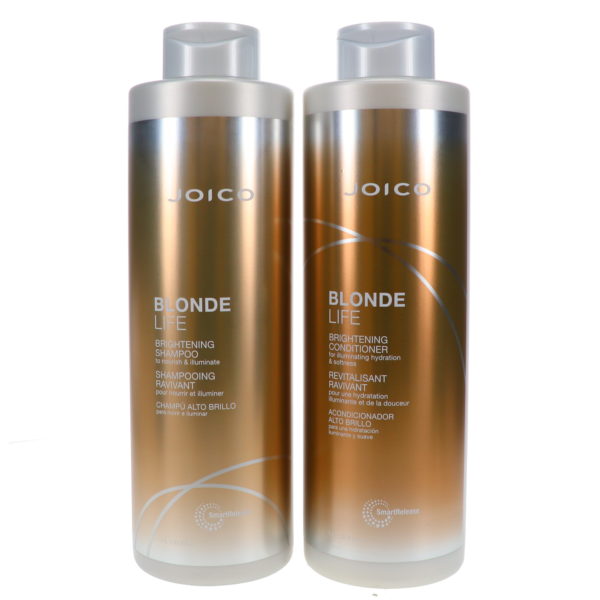 Joico Blonde Life Brightening Shampoo and Conditioner 33.8 Oz Combo Pack