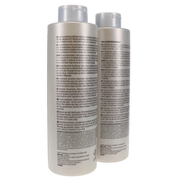 Joico Blonde Life Brightening Shampoo and Conditioner 33.8 Oz Combo Pack