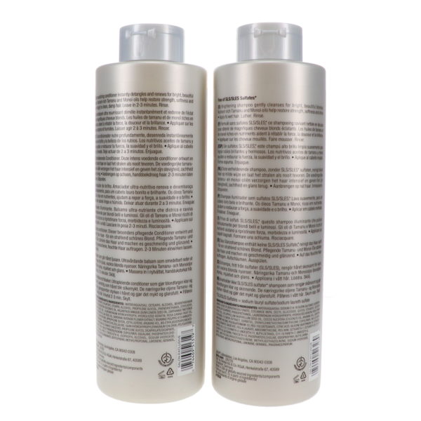 Joico Blonde Life Brightening Shampoo and Conditioner 33.8 Oz Combo Pack
