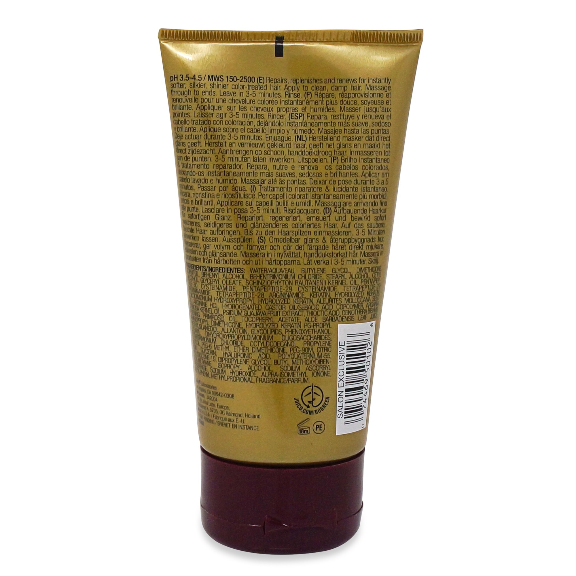 Joico K-Pak Color Therapy Luster Lock instant Shine & Repair Treatment 4.7 Oz