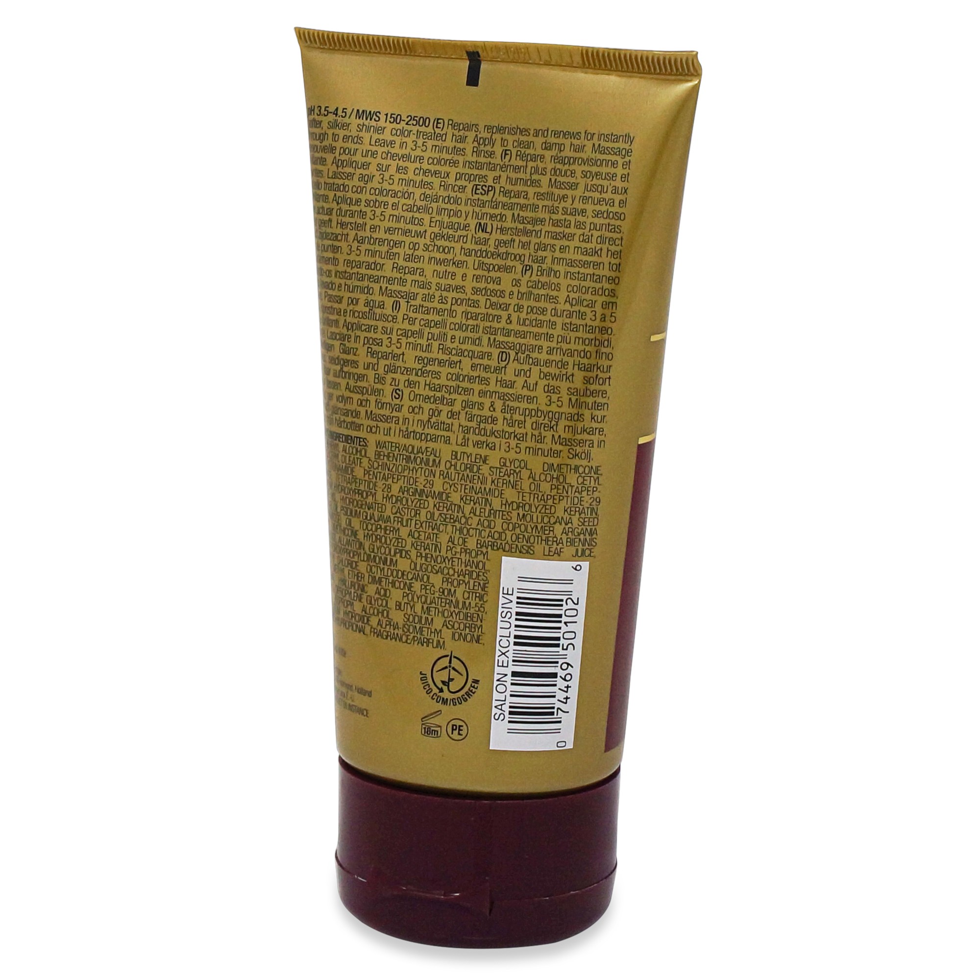 Joico K-Pak Color Therapy Luster Lock instant Shine & Repair Treatment 4.7 Oz