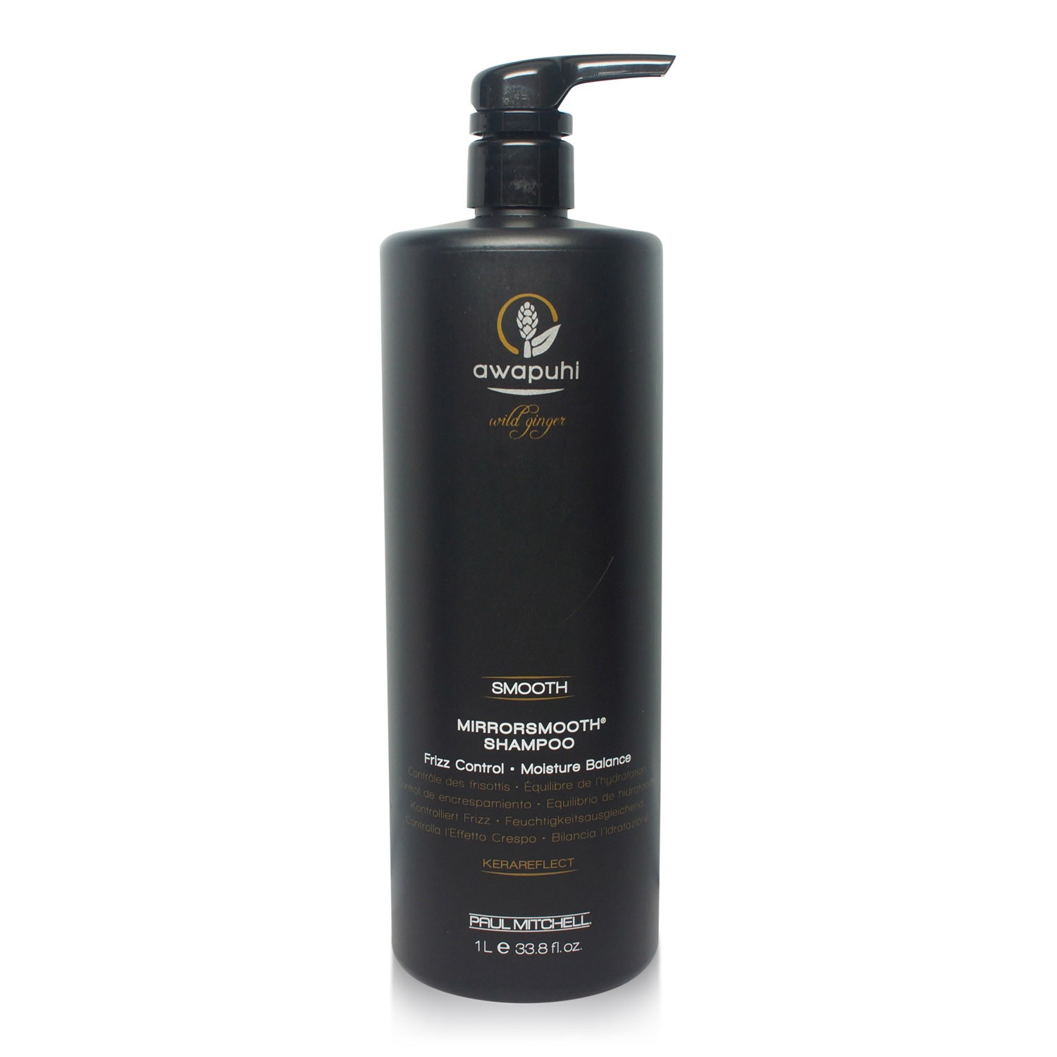 Paul Mitchell Awapuhi Wild Ginger Smooth Mirrorsmooth Shampoo 33.8 oz