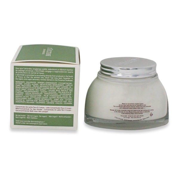 L'Occitane Firming & Smoothing Almond Body Milk Concentrate 7oz.