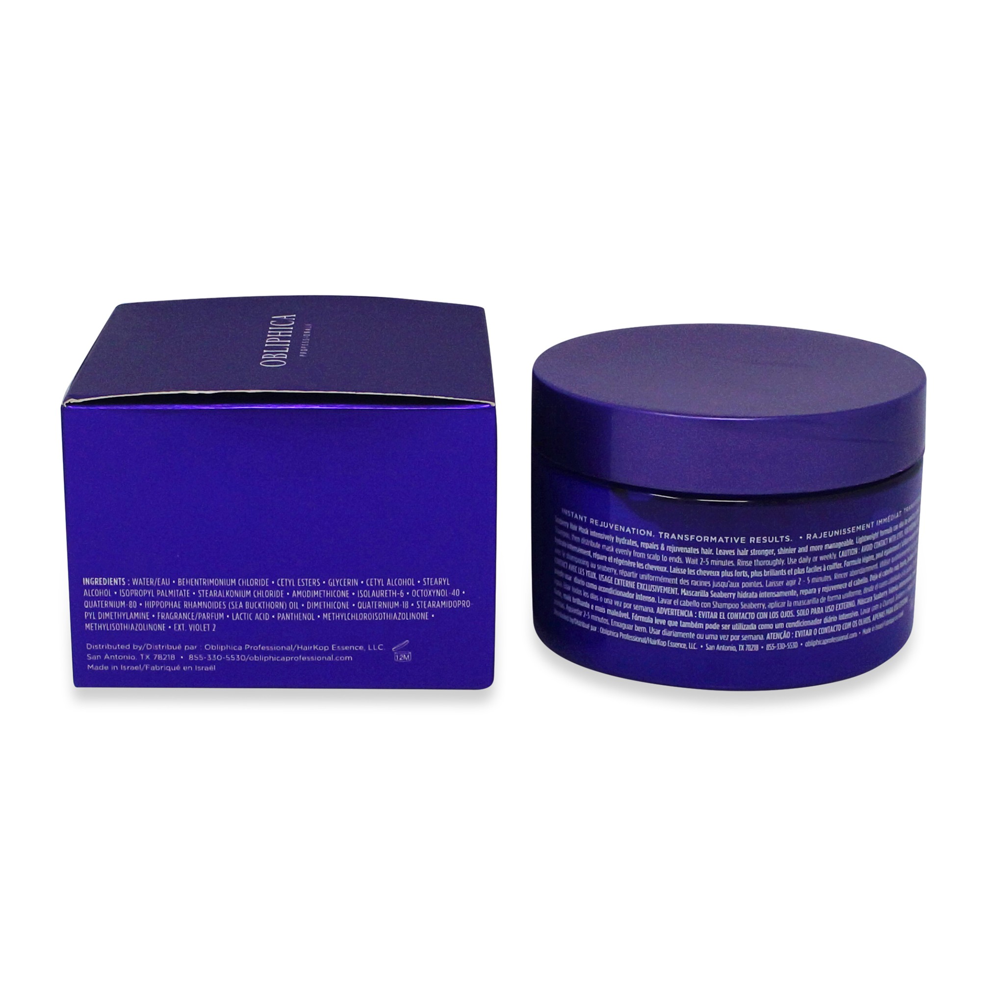 Obliphica Professional Seaberry Medium to Coarse Mask, 8.5 oz.